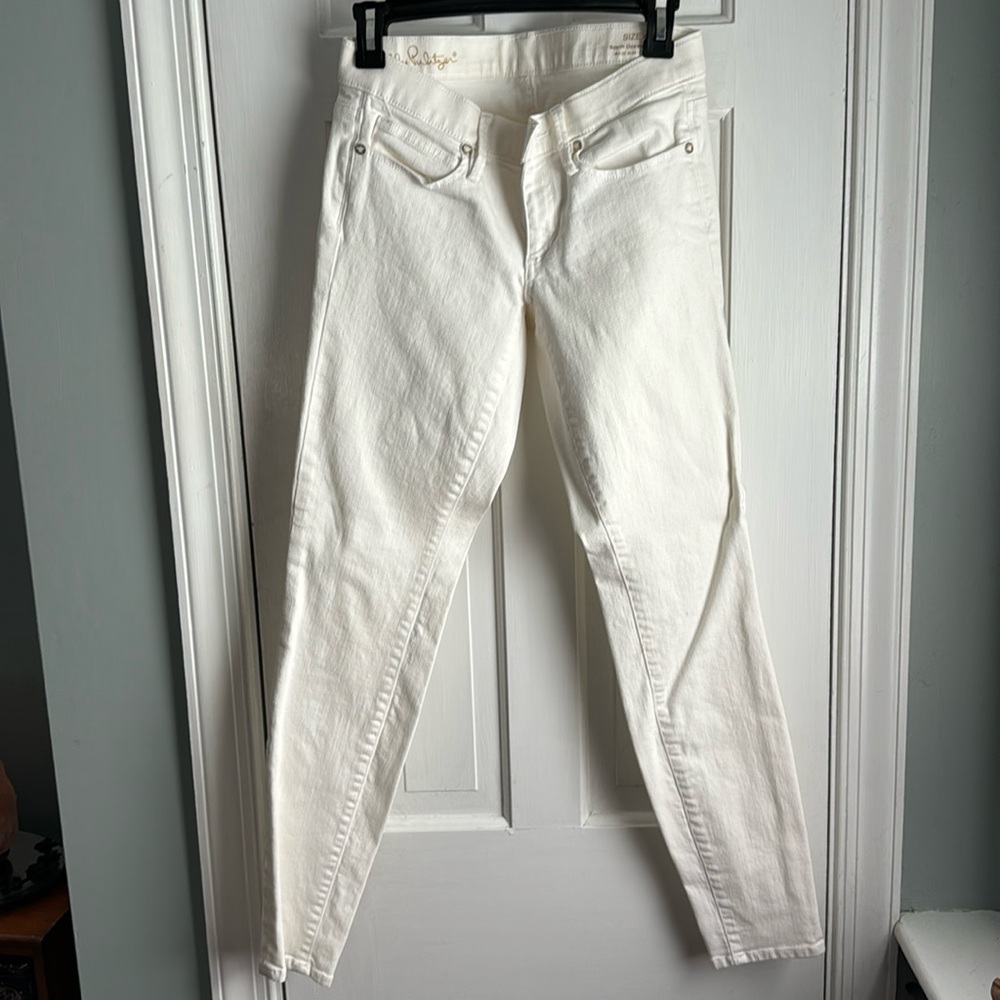 Lilly Pulitzer White Jeans Size 4